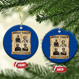 Vintage Harriet Tubman Poster Ceramic Ornament I Freed A Thousand People TS12 1pc Blue Print Your Wear