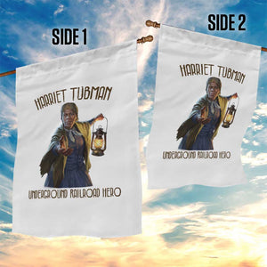 Harriet Tubman Garden Flag Underground Railroad Hero Black History Month Gift TS12 Print Your Wear