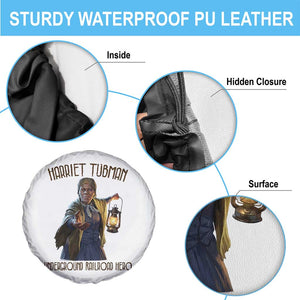 Harriet Tubman Spare Tire Cover Underground Railroad Hero Black History Month Gift TS12 Print Your Wear