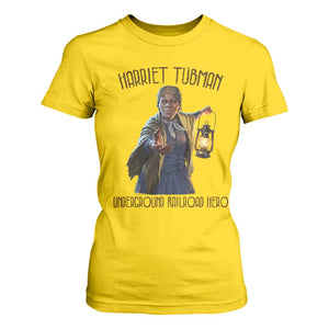 Harriet Tubman T Shirt For Women Underground Railroad Hero Black History Month Gift TS12 Daisy Print Your Wear
