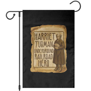 Underground Railroad Hero Harriet Tubman Garden Flag Feminist History Gift TS12 Black Print Your Wear