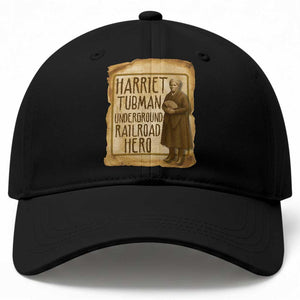 Underground Railroad Hero Harriet Tubman Baseball Cap Feminist History Gift TS12 Print Your Wear