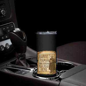 Underground Railroad Hero Harriet Tubman Skinny Tumbler Feminist History Gift TS12 Print Your Wear