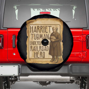 Underground Railroad Hero Harriet Tubman Spare Tire Cover Feminist History Gift TS12 Black Print Your Wear