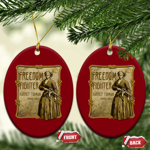 Harriet Tubman Freedom Fighter Ceramic Ornament Feminist History Gift TS12 Print Your Wear