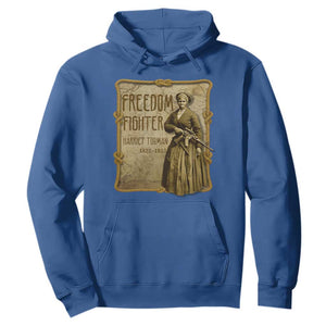 Harriet Tubman Freedom Fighter Hoodie Feminist History Gift TS12 Royal Blue Print Your Wear