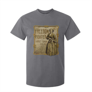 Harriet Tubman Freedom Fighter T Shirt For Kid Feminist History Gift TS12 Charcoal Print Your Wear