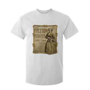 Harriet Tubman Freedom Fighter T Shirt For Kid Feminist History Gift TS12 White Print Your Wear