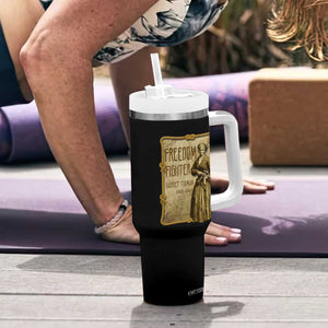 Harriet Tubman Freedom Fighter Tumbler With Handle Feminist History Gift TS12 Print Your Wear