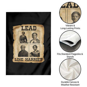 Vintage Harriet Tubman Poster Garden Flag Lead Like Harriet TS12 Print Your Wear