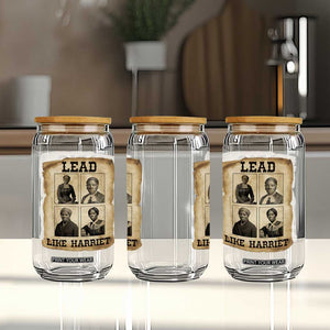 Vintage Harriet Tubman Poster Glass Can Lead Like Harriet TS12 Print Your Wear