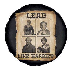 Vintage Harriet Tubman Poster Spare Tire Cover Lead Like Harriet TS12 Print Your Wear