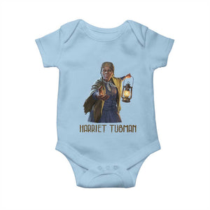Harriet Tubman Legacy Baby Onesie Gift For History Lovers TS12 Light Blue Print Your Wear