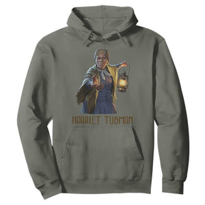 Harriet Tubman Legacy Hoodie Gift For History Lovers TS12 Military Green Print Your Wear