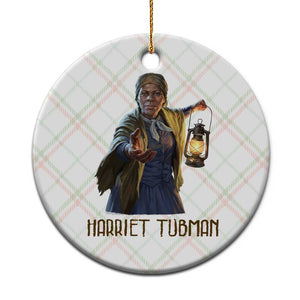 Harriet Tubman Legacy Ceramic Ornament Gift For History Lovers TS12 1pc Christmas Plaid Print Your Wear