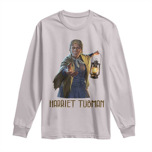 Harriet Tubman Legacy Long Sleeve Shirt Gift For History Lovers TS12 Ice Gray Print Your Wear
