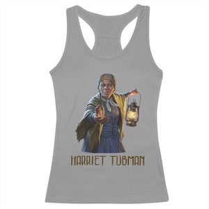Harriet Tubman Legacy Racerback Tank Top Gift For History Lovers TS12 Sport Gray Print Your Wear