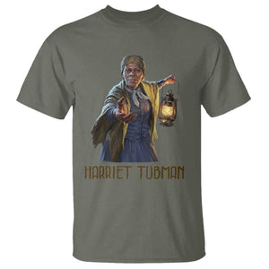 Harriet Tubman Legacy T Shirt Gift For History Lovers TS12 Military Green Print Your Wear