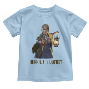 Harriet Tubman Legacy Toddler T Shirt Gift For History Lovers TS12 Light Blue Print Your Wear
