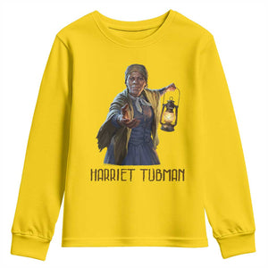 Harriet Tubman Legacy Youth Sweatshirt Gift For History Lovers TS12 Daisy Print Your Wear