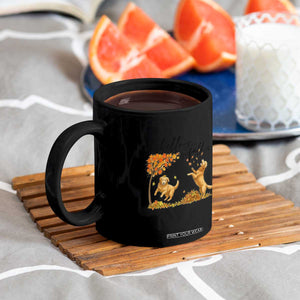 Funny Hello Fall Thanksgiving Golden Retriever Coffee Mug TS12 Print Your Wear