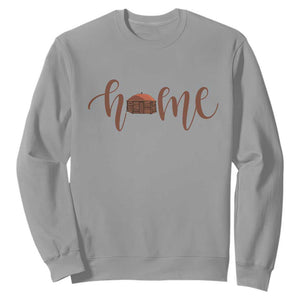 Rustic Hogan Home Typography Sweatshirt Native American Heritage Pride