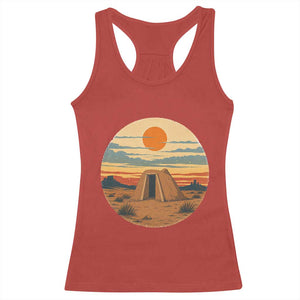 Vintage Monument Valley Landscape Racerback Tank Top Desert Hogan Home Art