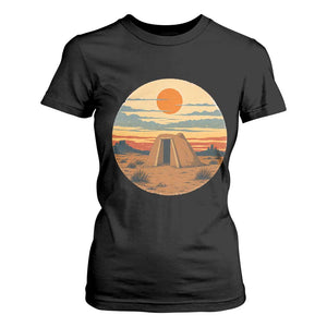 Vintage Monument Valley Landscape T Shirt For Women Desert Hogan Home Art