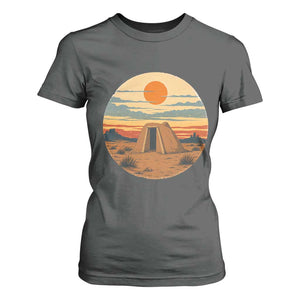 Vintage Monument Valley Landscape T Shirt For Women Desert Hogan Home Art