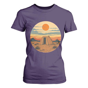 Vintage Monument Valley Landscape T Shirt For Women Desert Hogan Home Art