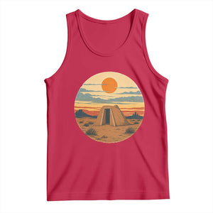 Vintage Monument Valley Landscape Tank Top Desert Hogan Home Art