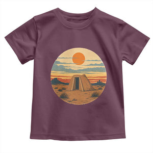 Vintage Monument Valley Landscape Toddler T Shirt Desert Hogan Home Art