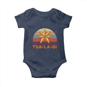 Tsalagi Seven Pointed Star Baby Onesie Cherokee Native American Heritage
