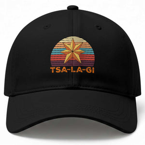 Tsalagi Seven Pointed Star Baseball Cap Cherokee Native American Heritage