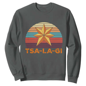 Tsalagi Seven Pointed Star Sweatshirt Cherokee Native American Heritage