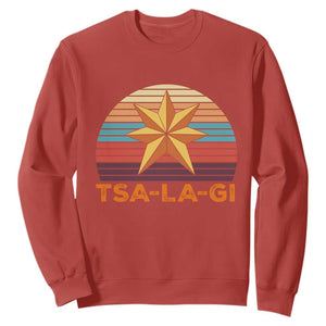 Tsalagi Seven Pointed Star Sweatshirt Cherokee Native American Heritage