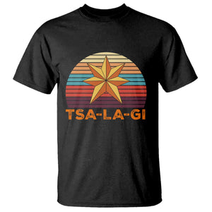 Tsalagi Seven Pointed Star T Shirt Cherokee Native American Heritage