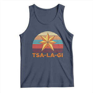 Tsalagi Seven Pointed Star Tank Top Cherokee Native American Heritage
