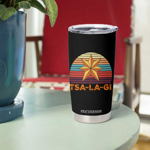 Tsalagi Seven Pointed Star Tumbler Cup Cherokee Native American Heritage