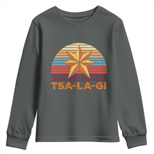 Tsalagi Seven Pointed Star Youth Sweatshirt Cherokee Native American Heritage