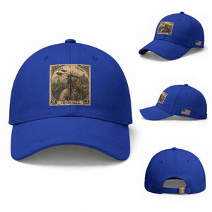 Cherokee Pride Strength Baseball Cap Native American Vintage Postage Stamp Graphic