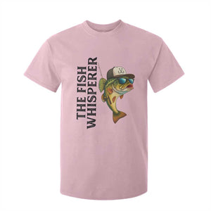 Funny The Fish Whisperer Fishing T Shirt For Kid Angler Lover Gift TS12 Light Pink Print Your Wear