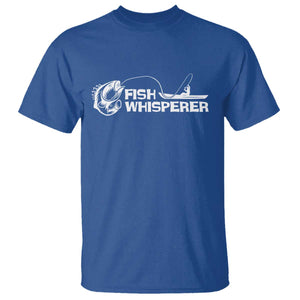 The Fish Whisperer T Shirt Funny Fishing Gift TS12 Royal Blue Print Your Wear