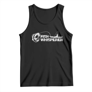 The Fish Whisperer Tank Top Funny Fishing Gift TS12 Black Print Your Wear