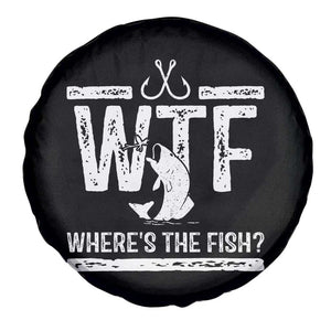 Where Is The Fish Spare Tire Cover Funny WTF Fishing Gift TS12 Print Your Wear