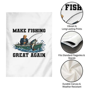 Funny Trump Garden Flag Make Fishing Great Again American Flag Gift TS12 Print Your Wear