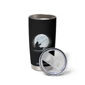 Funny Fisherman Gift Tumbler Cup Bigfoot Fishing TS12 Print Your Wear