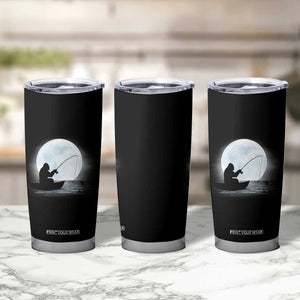 Funny Fisherman Gift Tumbler Cup Bigfoot Fishing TS12 Print Your Wear