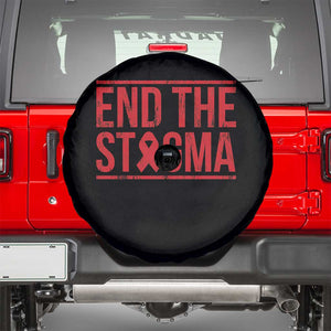 HIV Awareness End The Stigma Spare Tire Cover Support Empowerment Gift TS12 Black Print Your Wear