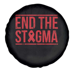 HIV Awareness End The Stigma Spare Tire Cover Support Empowerment Gift TS12 Print Your Wear